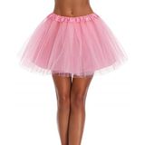 Feminino, Adolescente, Adulto Clássico Elástico 3, 4, 5 Saia De Tulle Tutu Em Camadas (um Tamanho, 4layer-lightpink)