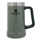 Caneca Térmica De Cerveja Stanley Hammertone Green 709ml Verde