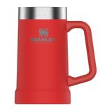 Caneca Térmica De Cerveja Stanley Flame Red 709ml Vermelha