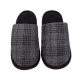 Pantufa Masculina Confort Cotton Day Preto 37/38