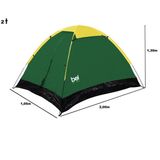 Barraca de Camping Bel Lazer Iglu Para 2 Pessoas