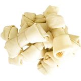 Pet Magasin Natural Rawhide Bones Chewing Dog Treats, 10-pack, 4-5 Polegadas