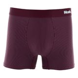 Cueca Mash Boxer Microfibra Risca De Giz 045.00 Vm05-vermelho P