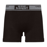 Cueca Boxer Infantil Sem Costura Preto