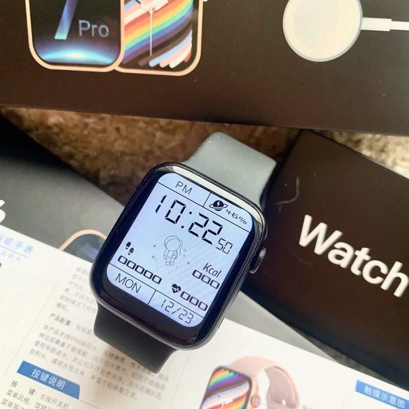 Smartwatch Iwo W37 - Preto