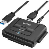 Unitek Usb 3.0 Para Ide E Sata Converter Kit De Adaptador Externo Do Disco Rígido Externo Para O Disco Rígido Hdd/ssd Universal 2.5, Função De Backup