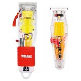 Máquina Cortar Cabelo Wmark 108a + Máquina Acabamento 202