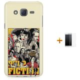 Kit Capa  Galaxy J7 2016 Pulp Fiction + Pel  (BD01)