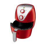 Fritadeira Elétrica Vermelha Air Fryer Mondial Af32ri 3,5l