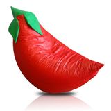 Puff Infantil Pimenta II Corino Vermelho