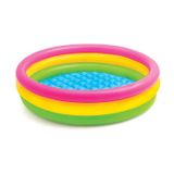 Piscina Inflável Infantil Intex Colorida Sunset 131l