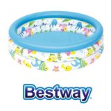 Piscina Infantil Inflável 140 Litros Vida Marinha Bestway