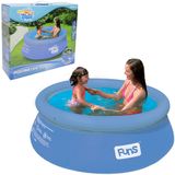 Piscina Com Borda Inflável 1000 Litros 168x51cm Wellmix