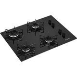 Fogão Cooktop 4 Bocas Mueller Mcg -  À Gás - Preto - Bivolt