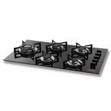 Cooktop 5 Bocas Vidro Preto À Gás Fg5535vp - Suggar