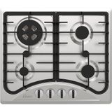 Cooktop A Gás Inox 4 Bocas Oster Semiprofissional - Bivolt