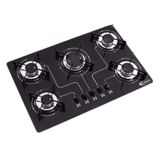 Fogão A Gás Cooktop 5 Bocas Bivolt