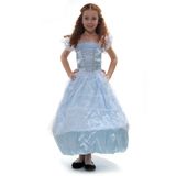 Fantasia Princesa Azul Vestido Infantil P