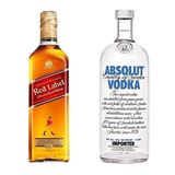 Kit Red Label 1L + Absolut 1L
