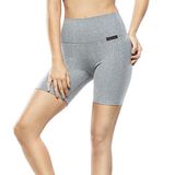 Bermuda Fitness Feminina Cinza Mescla Classic M