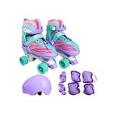 Patins Kit Turma Da Aventura 30/33 Ajustável 1558s Unitoys