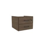 Gaveteiro De Mesa 2 Gavetas Com Chave Versatile Munique 37cm