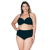 Calcinha Plus Size de Compressão Preto Agridoce