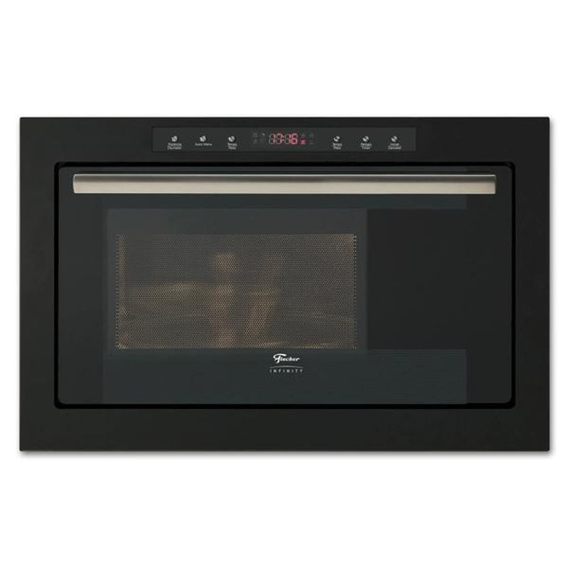 Forno Micro-ondas Fischer De Embutir 25l Com Dourador Preto