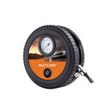 Compressor De Ar Multilaser AU615 Roda 12V 15L/Min 150PSI 3 Bicos Preto