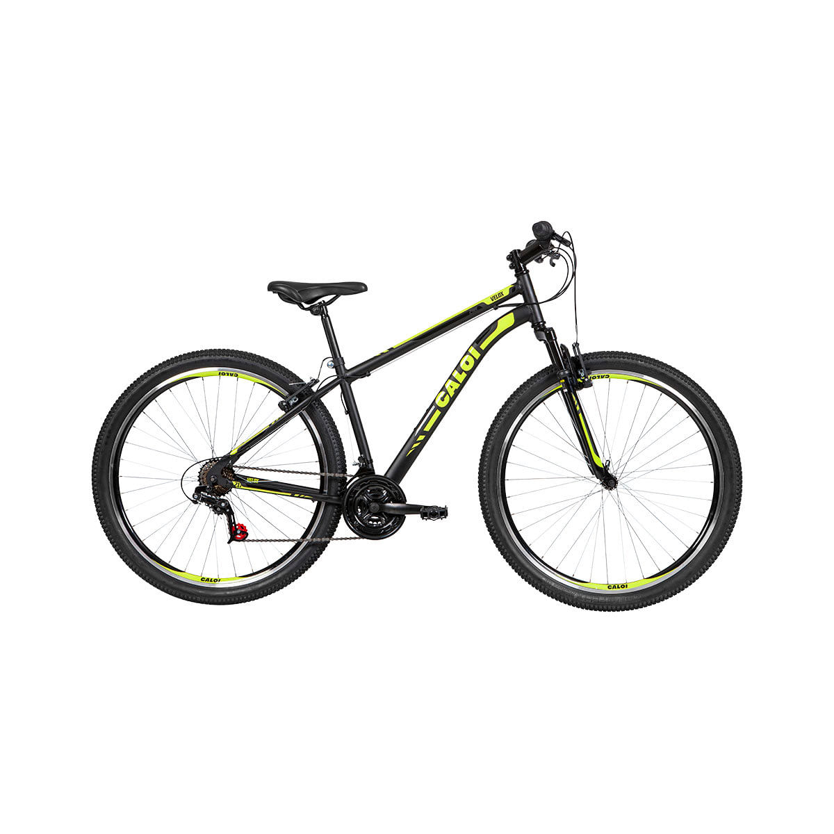 Menor preço em Bicicleta Aro 29 Caloi 21 Marchas Velox V-Brake Mountain Bike Preta