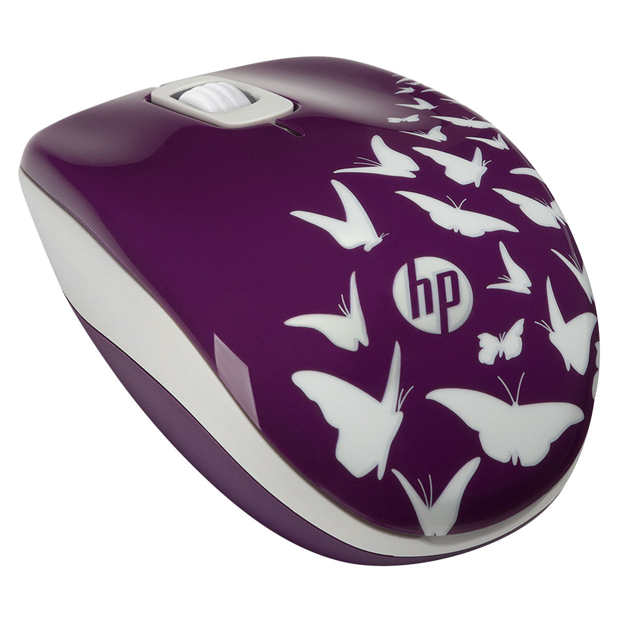 Mouse Sem Fio HP Z3600 Roxo - Carrefour