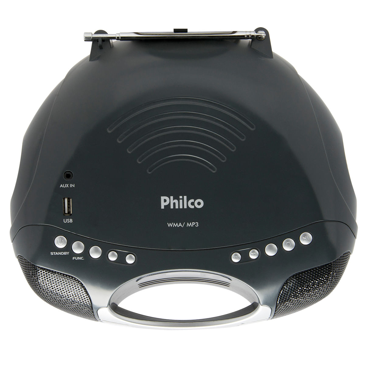 8699534_Som-Portatil-Philco-PB119BT-Radio-FM-Reproduz-MP3-WMA-Com-Conexao-USB-e-Bluetooth-5W-RMS-Bivolt-Preto_3_Zoom