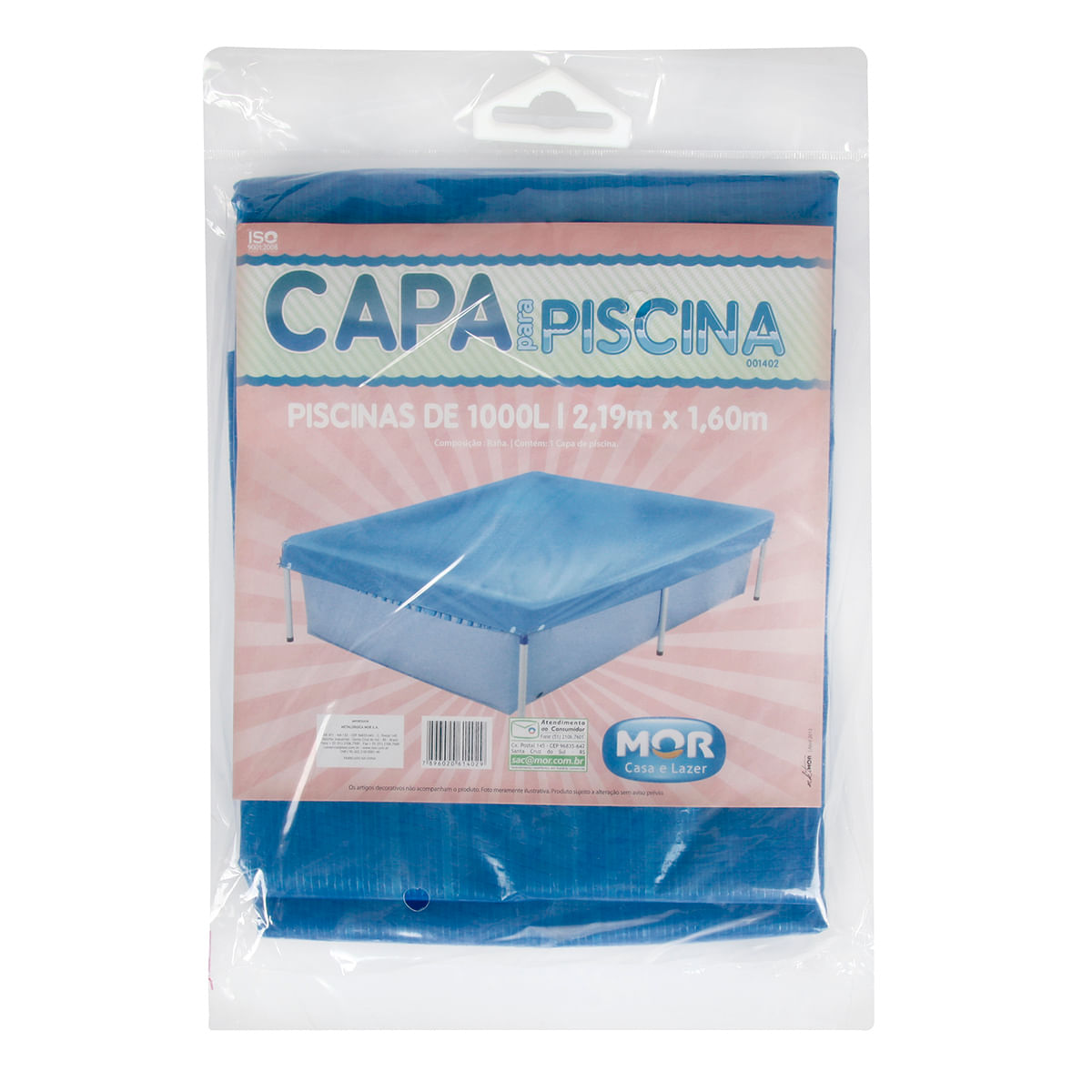 Capa para Piscina Retangular Mor 1.000 Litros 1402 é boa?