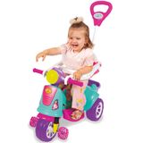 Carrinho De Passeio E Pedal Maral Moto Triciclo Avespa Pink