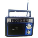 Rádio Am/fm/usb/sd Recarregável D-1601 - Grasep