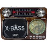 Rádio Portatil 9 Bandas Am Fm Sw Usb Sd Card Recarregável