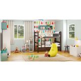 Puff Infantil Banana Corino Amarelo