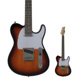 Outlet Guitarra Tagima Telecaster T-550 Sb Df/wh Sunburst