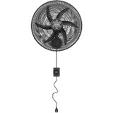 Ventilador De Parede 50cm Ventisol Premium Monta Fácil Preto - 110v