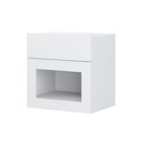 Mesa de Cabeceira  Carraro 567 c/01 Gaveta Branco