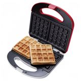 Máquina De Waffle 700w Waf100 Cadence Antiaderente Inox