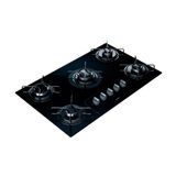 Cooktop A Gás 5 Bocas Facilite Mesa De Vidro Cd075ae Consul