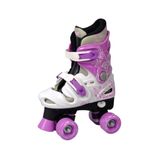 Patins 4 Rodas Quad Ajustavel Winmax Roxo G