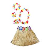 Fantasia Havaiana Kit Carnaval Ula Ula Princesa Festa Praia Luau