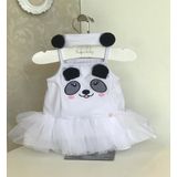 Fantasia Infantil Body Panda Menina