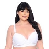 Sutiã Plus Size Liso Dia A Dia Com Bojo