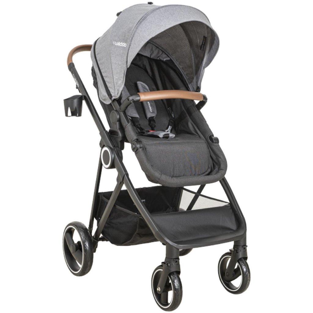 Carrinho de Bebe Kiddo Cosmos Grafite