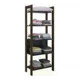 Guarda Roupa Modulado Closet 5 Prateleiras Az1005 Preto Noga