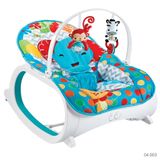 Cadeirinha De Descanso Musical (vibra E Balança) Colorbaby Azul