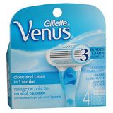 Gillette Venus Raspando Cartuchos 4 Cada Por Gillette